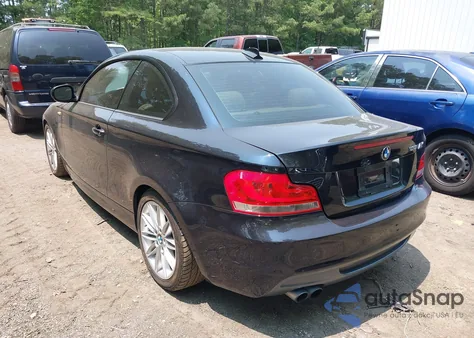 2013 BMW 128I из США, поврежденный, VIN WBAUP7C56DVP24536